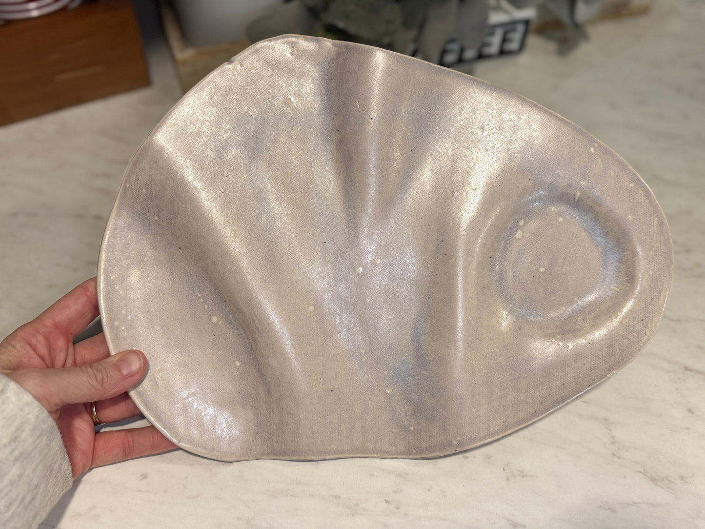 Charcuterie Tray - Gray Pearl