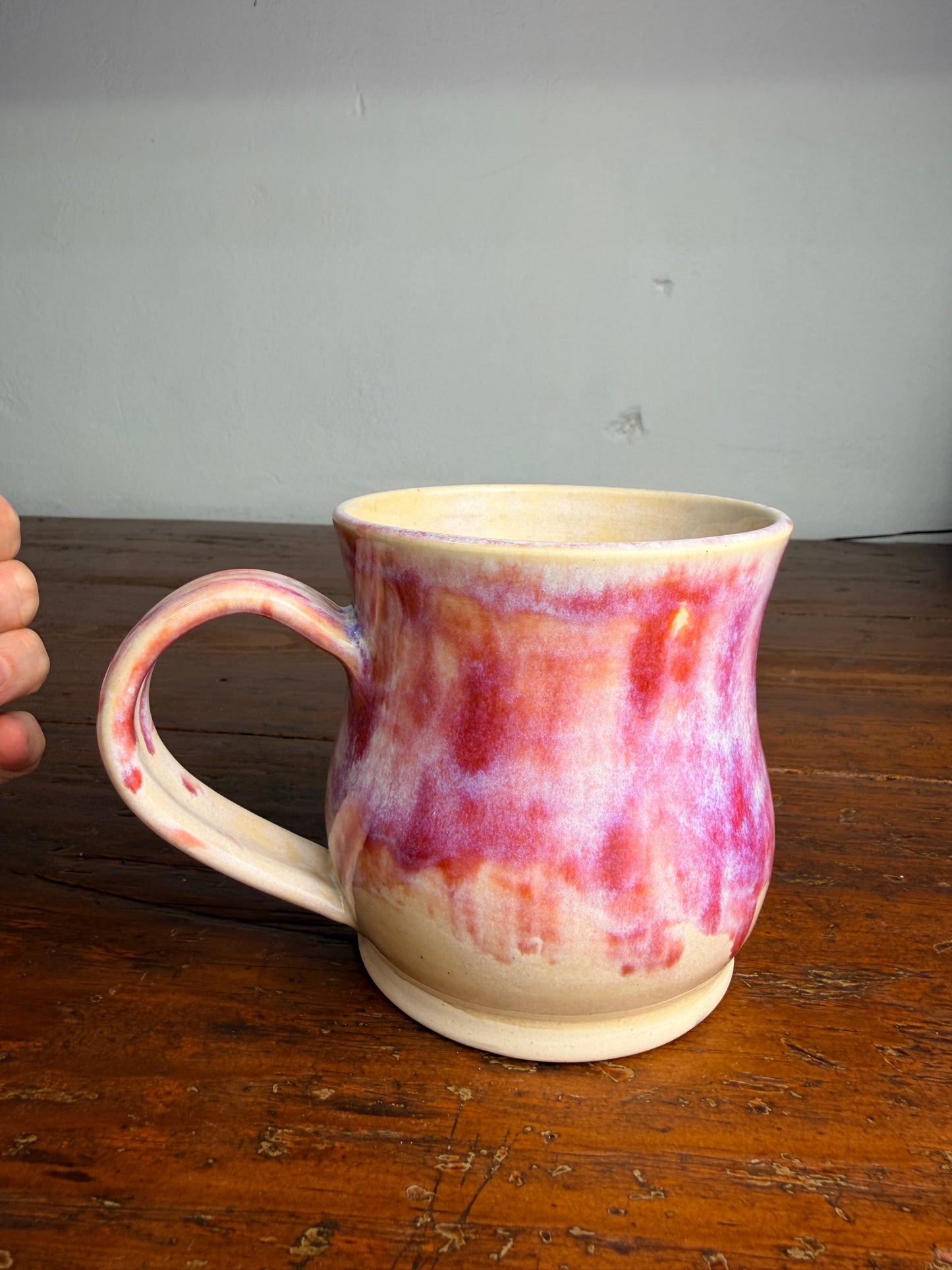 Pink & Cream mug