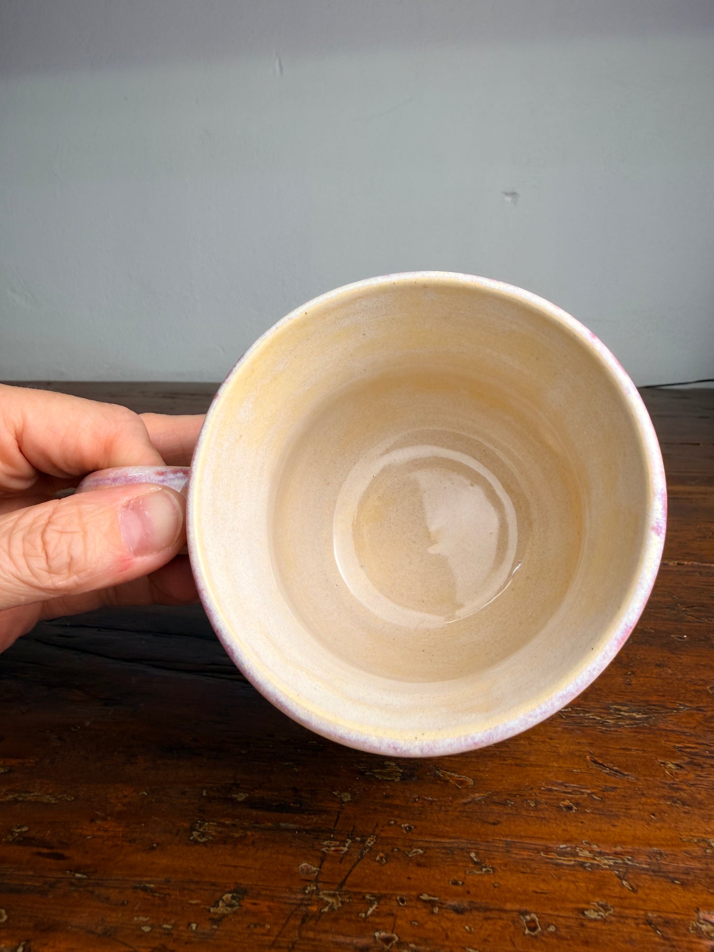 Pink & Cream mug