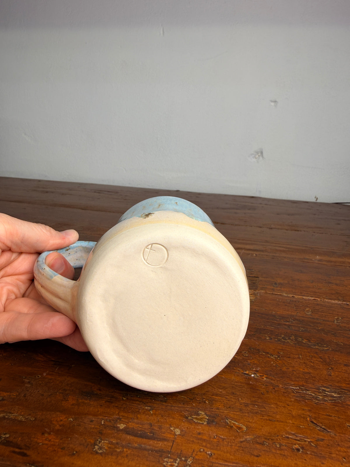 Blue & Cream mug
