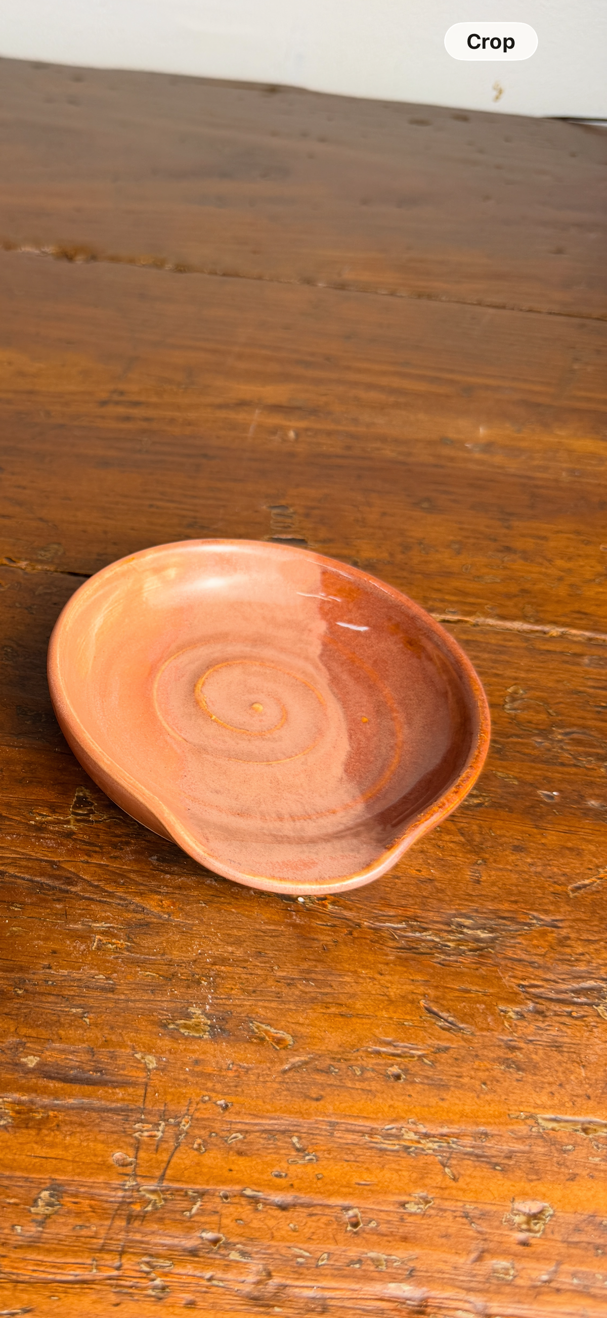 Spoon Rest - Rose & plum split