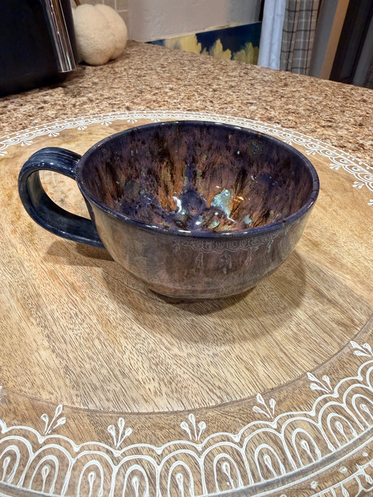 Galaxy cappuccino mug