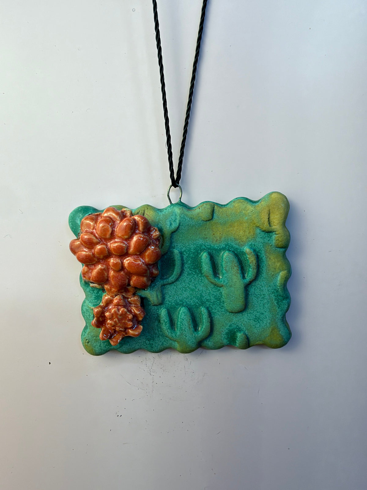 Cactus Square Ornament – Horizontal