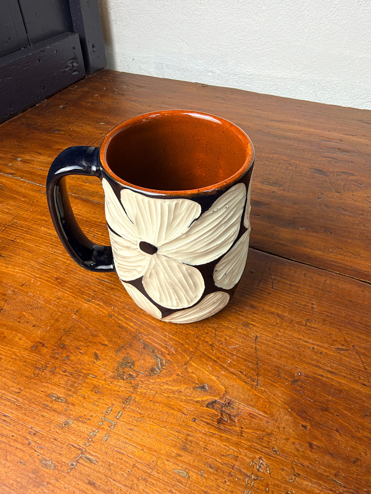 Floral Carved - Deep Sienna B - 15 oz