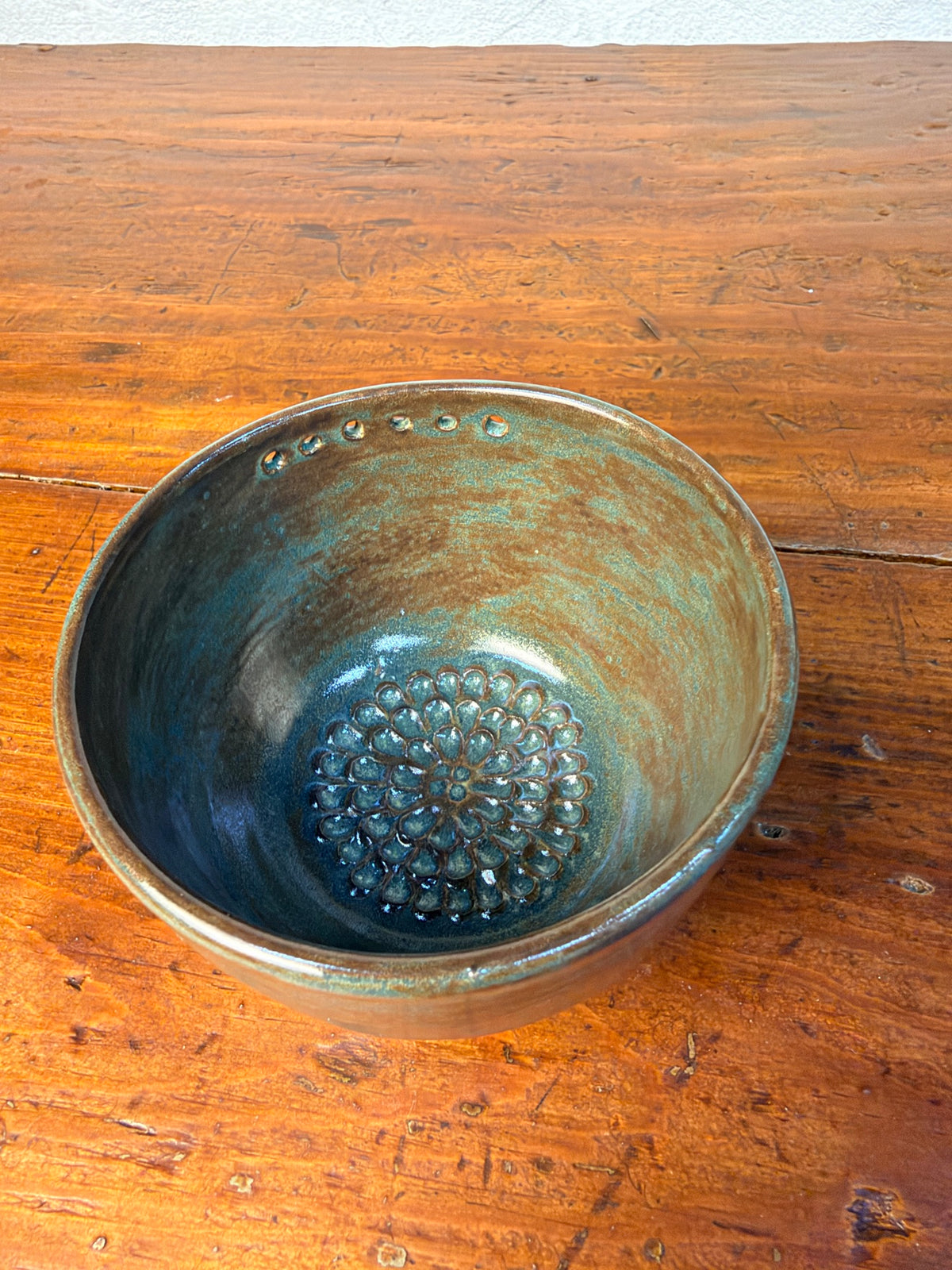 Garlic Grater / Herb Stripper Bowl – Matcha Gloss C