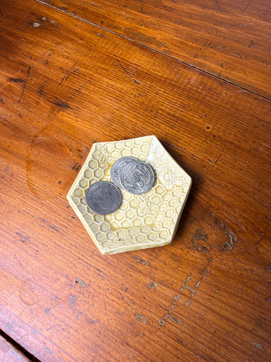 Honeycomb Trinket Dish - Hexagon