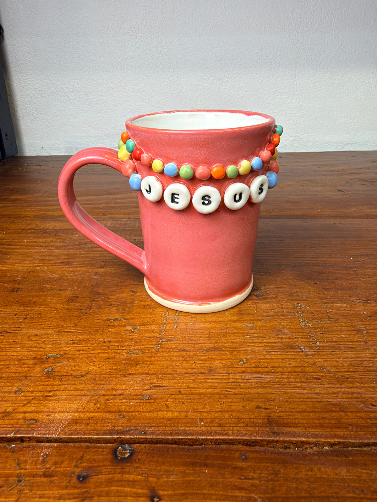 Jesus Friendship Bracelet Mug - 10 oz