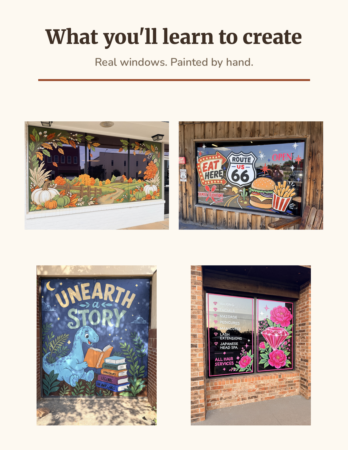 Window Painter's Guide Ebook PDF | Start a Window Painting Business | Materials, Pricing, Mockups, Color Palettes | Digital Download