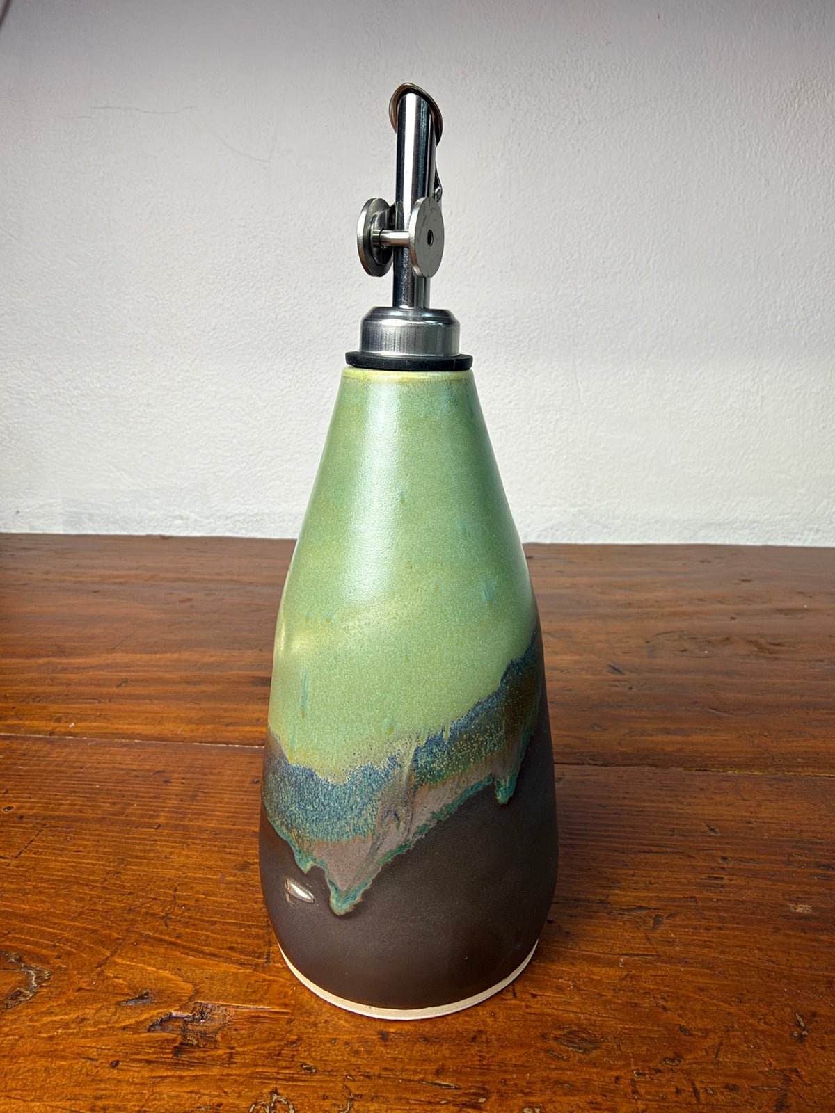Oil Jar – Black/Green Split