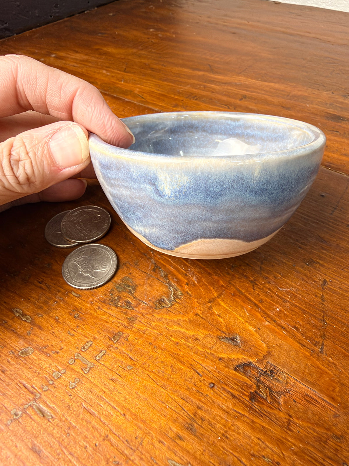Small Blue Sauce / Dip Bowl