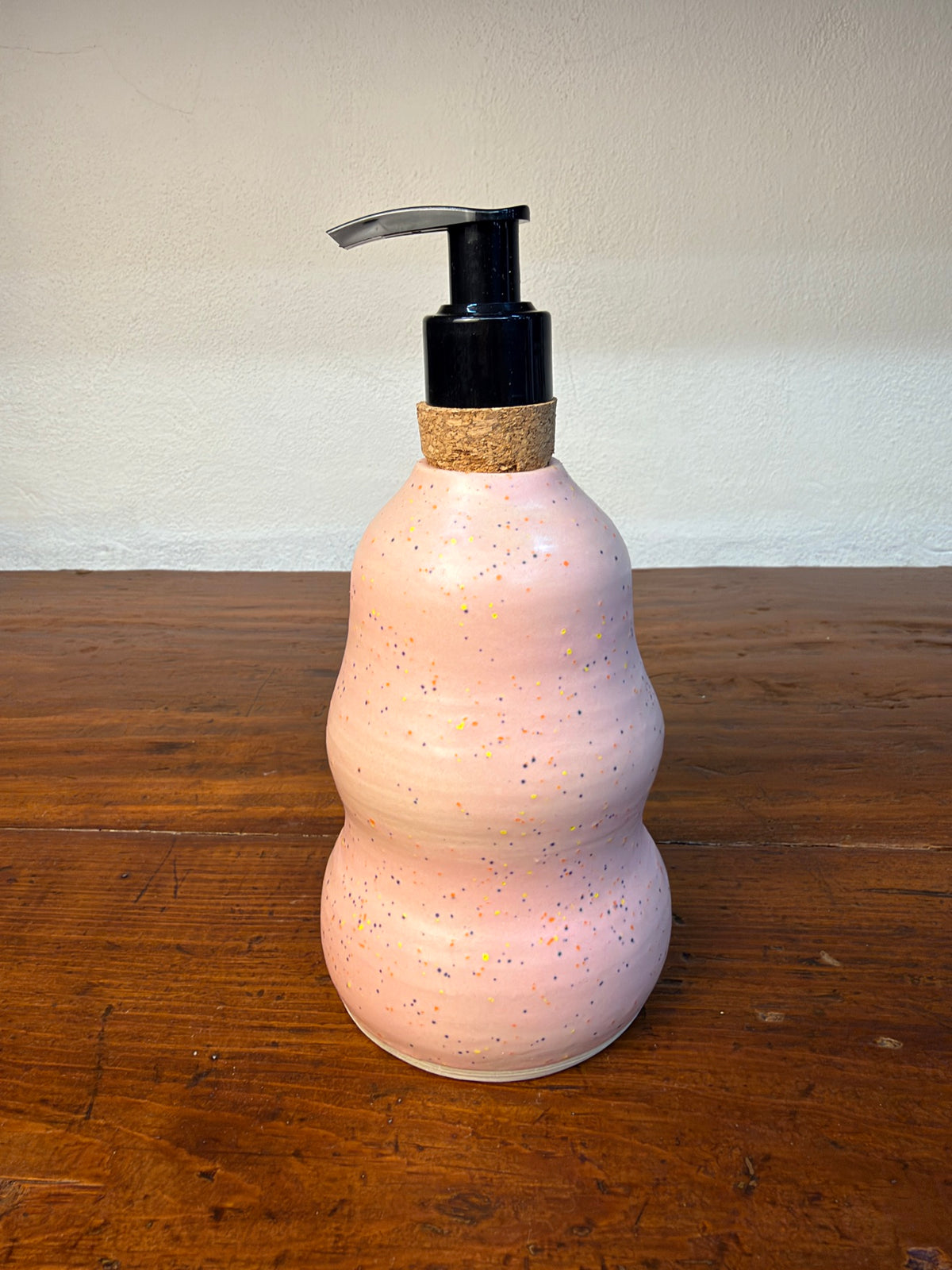 Soap Bottle – Pink Speckle